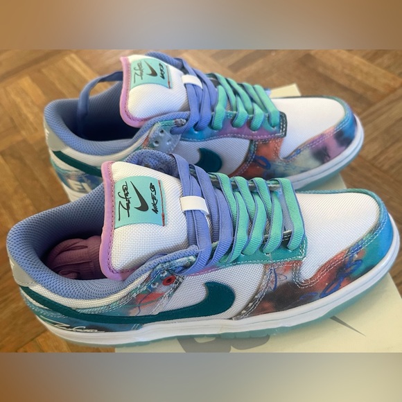 Nike SB Dunk Low OG Futura Laboratories Men’s Size 6 Women’s 7.5 NEW IN BOX - Picture 2 of 6